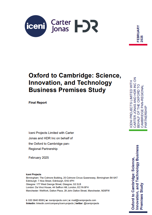 Science, Innovation, and Technology Business Premises Study Front Page