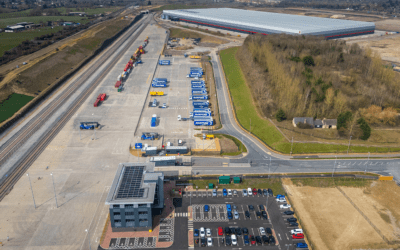 Rail completion marks latest major milestone at SEGRO Logistics Park Northampton