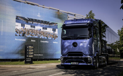 Mercedes-AMG PETRONAS F1 Team set to become first on the grid to use an electric truck across full European season